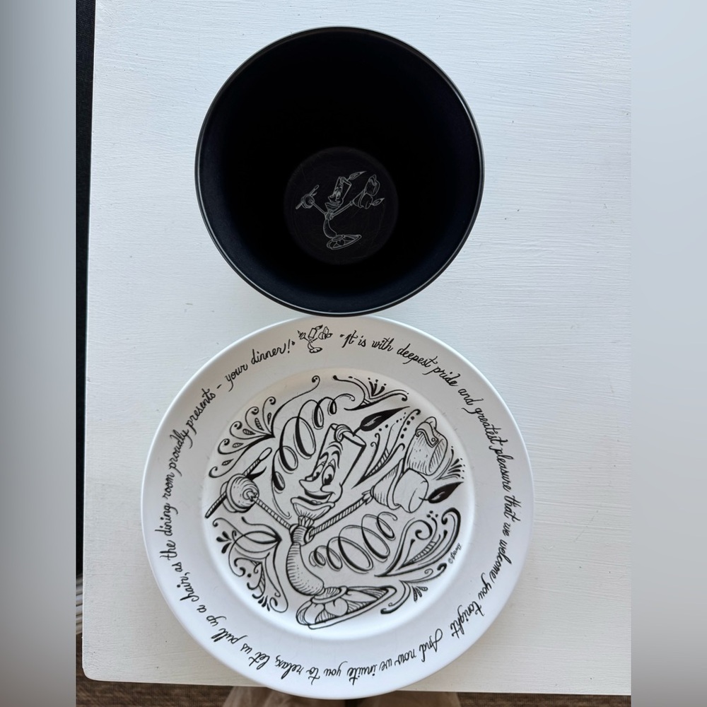 Disney Be Our Guest Decorative Plates and Bowls
